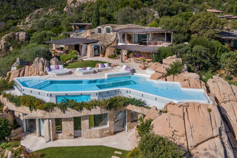 Villa Le Grotte For Rent Porto Cervo Sardinia (italy)