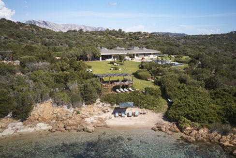 Waterfront Villa Marzia For Rent Capo Coda Cavallo, Sardinia